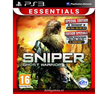 Sniper: Ghost Warrior (Essentials), PlayStation 3
