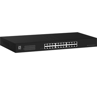 LevelOne Switch 24x GE GEU-2431 19\" Rack Mount Kit