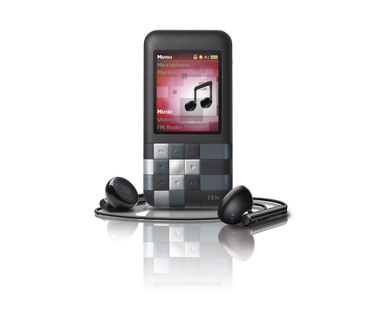 Creative Zen Mozaic 8GB Zwart