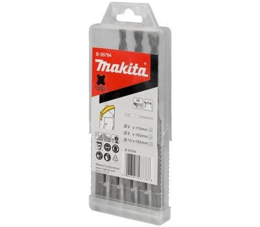 Makita B-55784 B2S: Betonborenset SDS-PLUS 5-delig