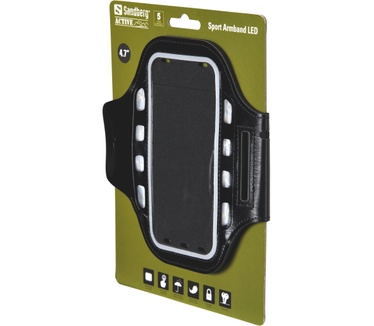 Sandberg Sport Armband LED 4.7'' Zwart