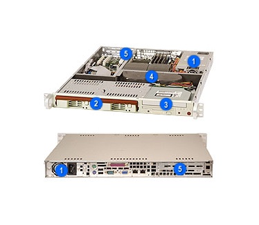 Supermicro SC811T-350
