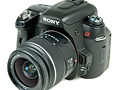 Sony Alpha A450 recensie behuizing