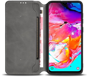 Nedis N SSW10022BK - Soft Wallet Book für Samsung Galaxy A70| Transparent
