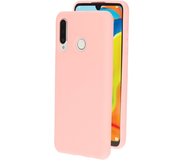 Mobiparts Silicone Cover Huawei P30 Lite Blossom Pink