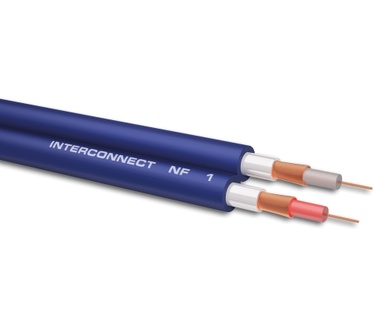 Oehlbach NF 1 Master LF-audio-cinchkabel Blauw