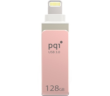PQI iConnect Mini 128GB Rosé Goud