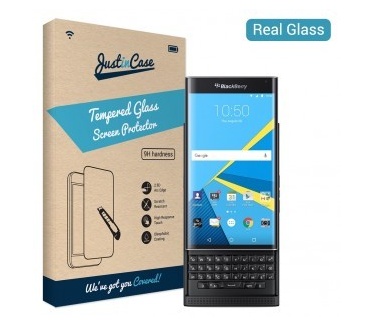 Just in Case Tempered Glass BlackBerry Priv - Arc Edge