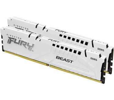 Kingston 32GB 6800MT/s DDR5 CL34 DIMM (Kit of 2) FURY Beast White EXPO