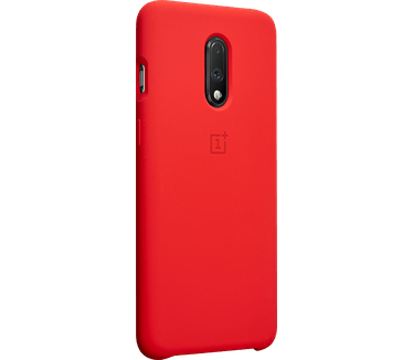 OnePlus 7 Silicone Protective Case Rood (7) Rood