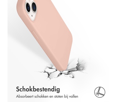 Accezz Liquid Silicone Backcover met MagSafe iPhone 13
