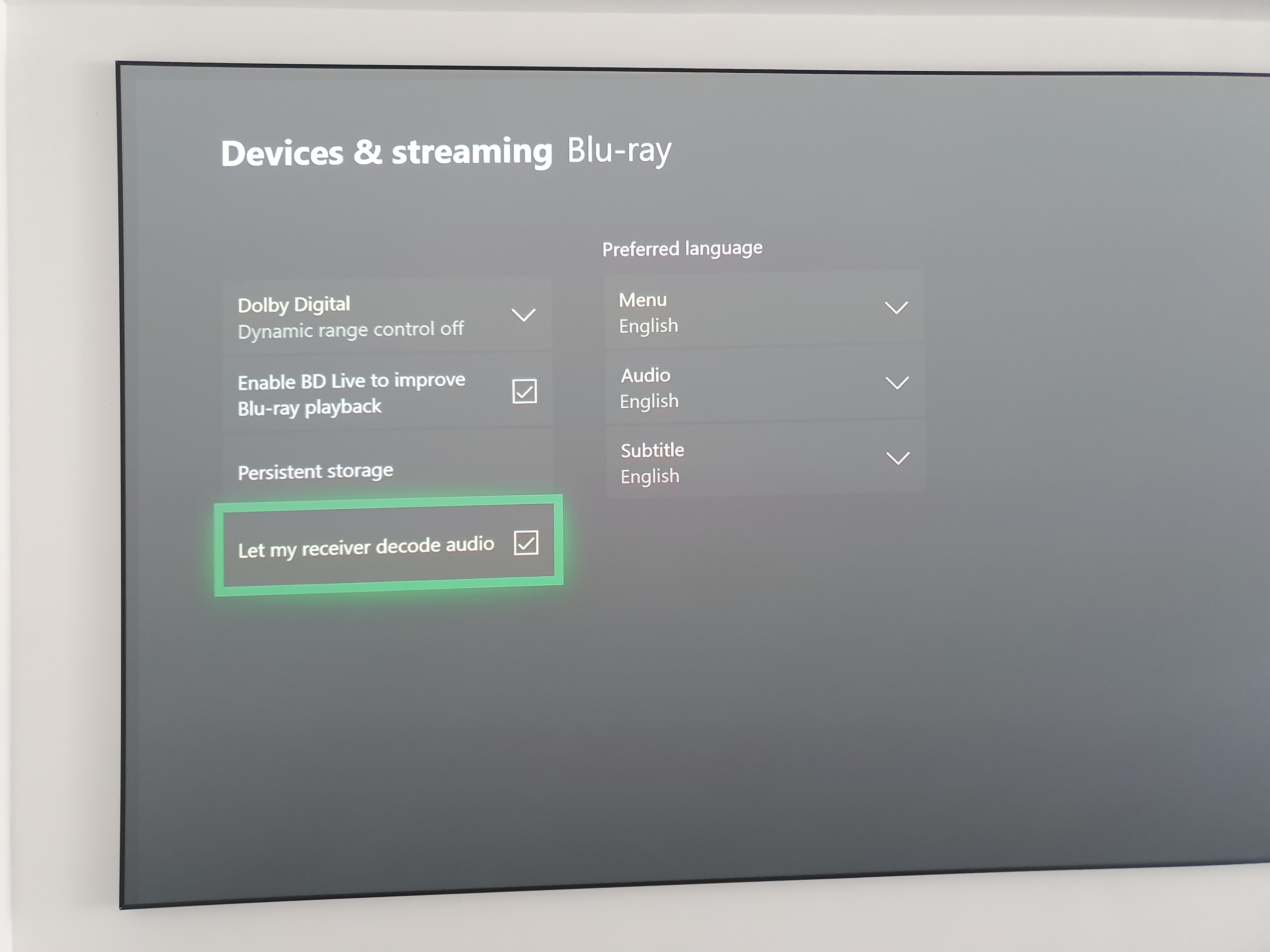 Krijg Dolby Atmos Niet Werkend Via Xbox One X Audio En Hifi Got