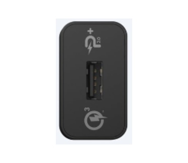 Sony Quick Charger UCH12W - snellader inclusief USB-C en Micro-USB kabel - zwart