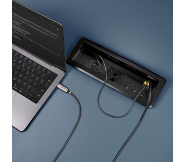 Startech.com 15,2m USB-C naar HDMI 2.0 Actieve Optische Kabel (AOC), OM3 Multi-mode, 4K 60Hz, CL3 Rated, HDR10, HDCP1.4/2.2, Unidirectionele USB Type-C naar HDMI Adapterkabel