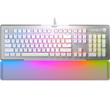 Roccat Vulcan II Max White Linear Red Switch US Layout