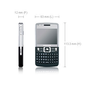 Samsung C6625 Zwart