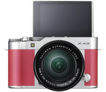 Fujifilm X-A3 + XC 16-50mm f/3.5-5.6 OIS Roze