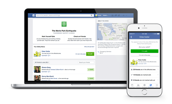 Veiligheidscheck Facebook