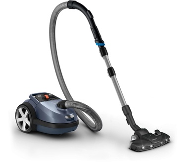 Philips Stofzuiger met zak, 99,9% stofopname, 750W