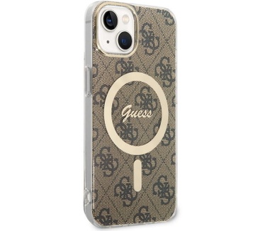 Guess 4G MagSafe Back Case - Apple iPhone 14 (6.1") - Bruin Bruin