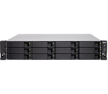 QNAP TS-1277XU-RP-1200-4G 2U 12 BAY 3.1 GHZ 6C 4GB 2XGBE 2XUSB3.1 1
