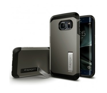 Spigen Tough Armor Samsung Galaxy S7 edge Case - 556CS20043 - Gunmetal