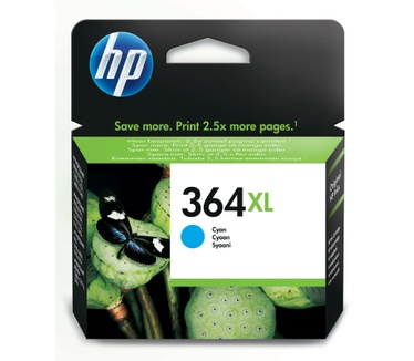 HP 364XL Cyan Ink Cartridge
