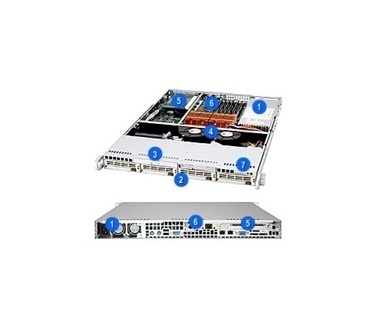 Supermicro SC813S-500