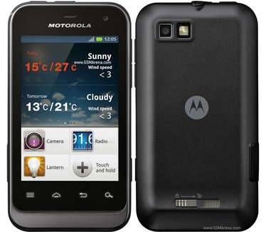 Motorola Motorola Moto Defy Mini Zwart