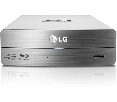 LG Optical External Blu-ray write DVD read 14x BD-R Writer USB 3.0 (BE16NU50) Zilver