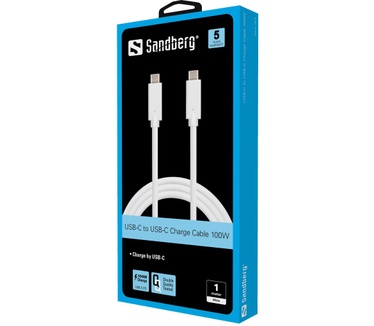 Sandberg USB-C Charge Cable 1M, 100W