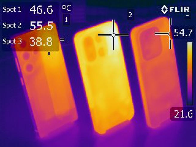 Van links naar rechts: S25 Ultra, OnePlus 15, Find X9 Pro