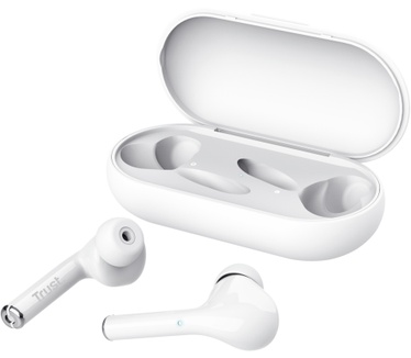 Trust Nika Touch Bluetooth Wireless Earphones (Wit)