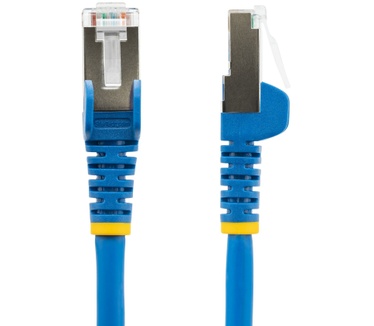 Startech.com 2m CAT6a Ethernet Kabel, Blauw, Low Smoke Zero Halogen (LSZH), 10GbE 500MHz 100W PoE++ Snagless RJ-45 S/FTP Netwerk Patch Kabel met Trekontlasting, Fluke Tested/ETL