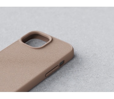 Njord byElements Fabric MagSafe Case iPhone 15 Plus, Pink Sand