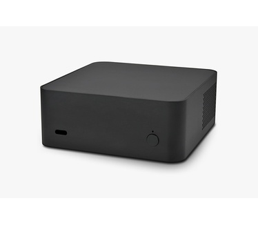 Streacom Streacom F1CWS Evo - Bureaumodel - mini ITX - geen voeding - zwart