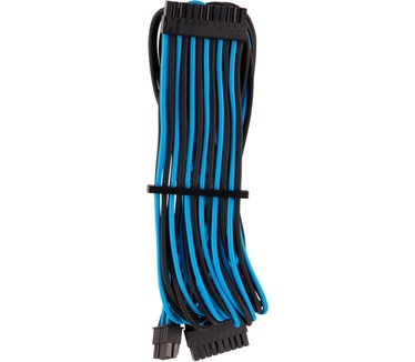 Corsair Premium Individually Sleeved PSU Cables Starter Kit Type 4 Gen 4 - Blue/Black Blauw, Zwart