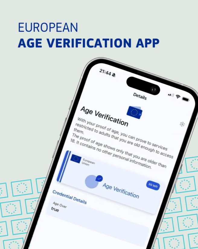 EU-leeftijdsverificatieapp