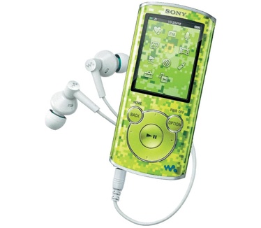 Sony Walkman NWZ-E464 8GB Zwart