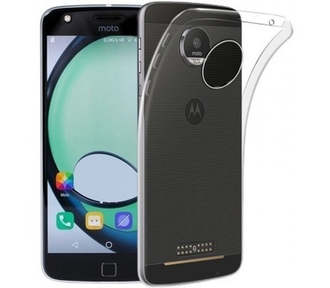qMust Motorola Moto Z Slimline TPU case - Clear