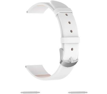 Just in Case Samsung Galaxy Watch 3 41mm PU Lederen armband - Wit