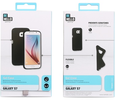 BeHello Samsung Galaxy S7 Gel Case Black