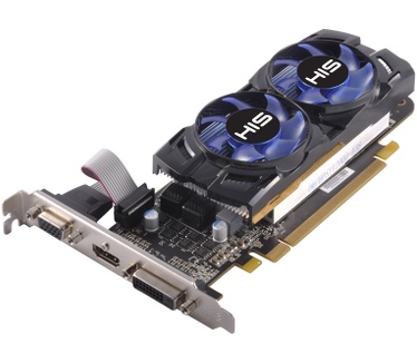 HIS R7 250 Twin Fan 2GB D5 LP