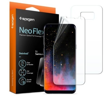 Spigen Samsung Galaxy S8 Plus Screenprotector Neo Flex - Voorkant & Achterkant