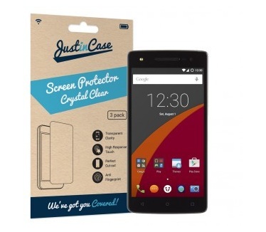 Just in Case Screen Protector Wileyfox Storm - 3 stuks - Crystal Clear