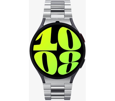 Spigen Modern Fit Band Zilver Samsung Galaxy Watch 7 40mm/7 44mm/6 Classic 43mm/6 Classic 47mm/6 40mm/6 44mm