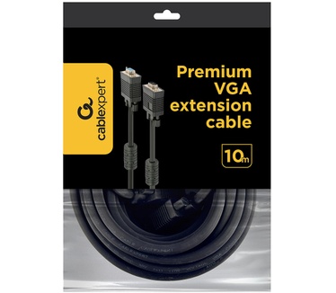 Gembird VGA/VGA M/F 10m Zwart