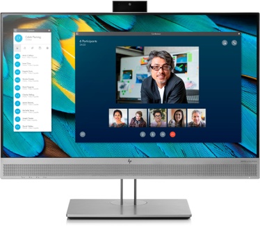 HP EliteDisplay E243m (1FH48AA) Zilver, Zwart