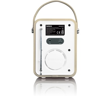 Lenco PDR-050 - Draagbare radio DAB+ - Taupe