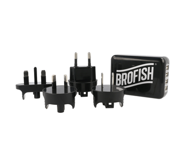 BroFish Brofish USB Wallcharger 4 Port Black